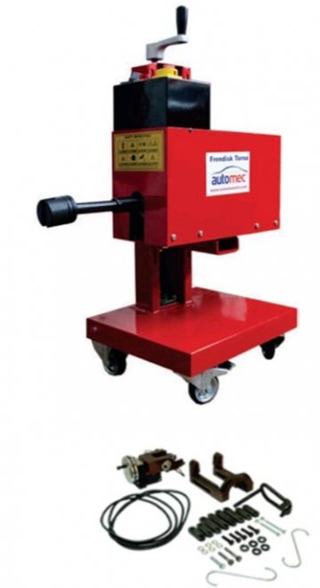  Onboard Brake Disc Lathe Machine (Practically Adjustable Height)